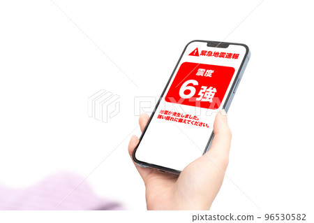 接收緊急地震預警的智能手機 96530582