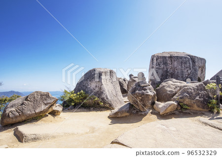 宮島未山 宮島風光 廣島旅遊景點 瀨戶內海風光 2023 G7峰會 96532329