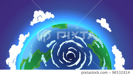 Earth atmosphere layers. Colorful infographic poster. Vector illustration, starry sky background Earth atmosphere layers. Colorful infographic poster. Vector illustration, starry sky background 96532814
