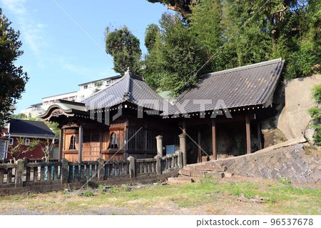 The temple of Oita Motomachi Stone Buddha 96537678