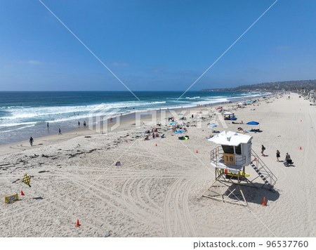 Aerial view of Mission Bay in San Diego, California. USA. Aerial view of Mission Bay in San Diego, California. USA. 96537760