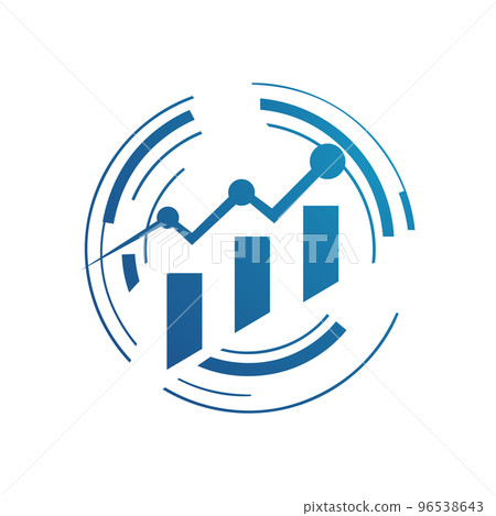 economic tech sale graph search engine optimization seo logo vector icon logotype economic tech sale graph search engine optimization seo logo vector icon logotype 96538643