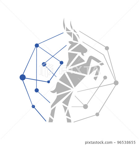tech sign of standing goat antelope deer bucks logo design vector illustration tech sign of standing goat antelope deer bucks logo design vector illustration 96538655