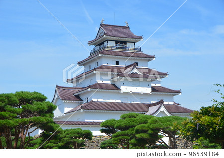 Aizuwakamatsu Castle (Tsuruga Castle) castle tower (Otemachi, Aizuwakamatsu City, Fukushima Prefecture) Aizuwakamatsu Castle (Tsuruga Castle) castle tower (Otemachi, Aizuwakamatsu City, Fukushima Prefecture) 96539184