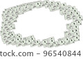 banknote frame 96540844