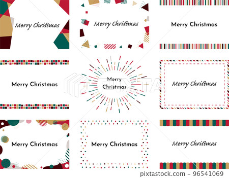 適合聖誕節使用的 9 種相框組合 適合聖誕節使用的 9 種相框組合 96541069