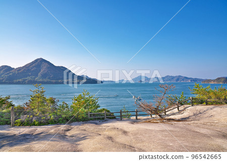 [Landscape of Okunoshima (Sunset Hill)] Tadanoumi Town, Takehara City, Hiroshima Prefecture 96542665