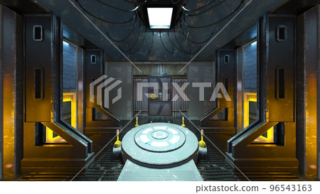 Inspection room in the spacecraft 96543163