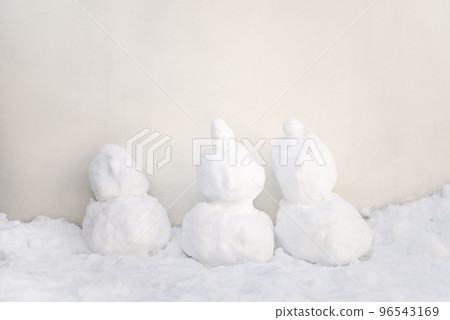三個雪人 三個雪人 96543169