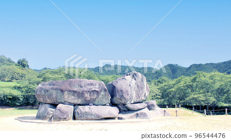 Ishibutai Tumulus in Asuka Village, Nara Prefecture Ishibutai Tumulus in Asuka Village, Nara Prefecture 96544476
