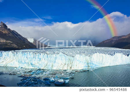 巴塔哥尼亞佩里托莫雷諾冰川景觀 96545486