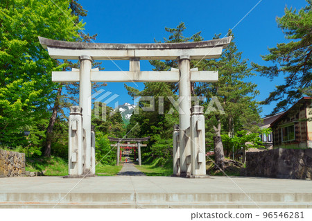 [Aomori Hirosaki] Iwakiyama Shrine，Tsugarukuni Ichinomiya，是津輕的第一個電力點 96546281