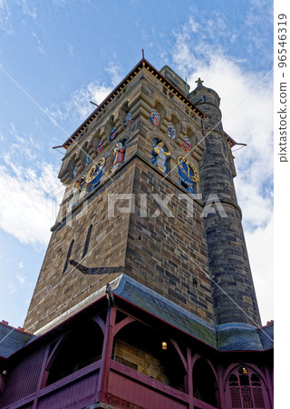 Marquis of Bute Clock Tower - Cardiff Castle Wales Marquis of Bute Clock Tower - Cardiff Castle Wales 96546319