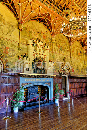 Banquet Room - Cardiff Castle Wales Banquet Room - Cardiff Castle Wales 96546348