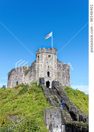 The Norman Keep inside Cardiff Castle - Cardiff The Norman Keep inside Cardiff Castle - Cardiff 96546401
