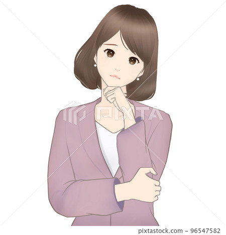 女性插畫素材 女性插畫素材 96547582