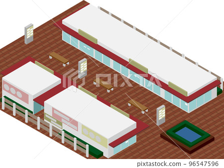 isometric outlet mall 96547596