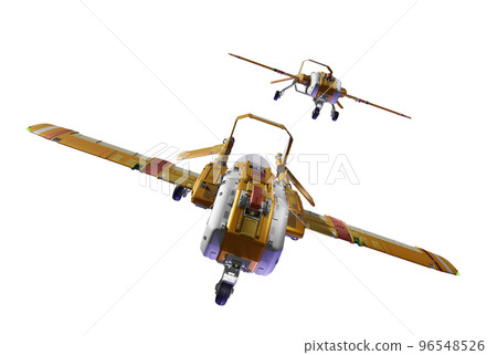 無人機（飛機類型：編隊飛行：透明材質） 96548526