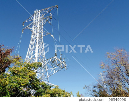 Steel tower of high voltage transmission line Steel tower of high voltage transmission line 96549098