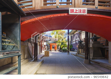 Ishikiri Tsurugiya Shrine (Ishikiri Shrine) Hozumi Shinreisha Passage Corridor Bridge 96549642