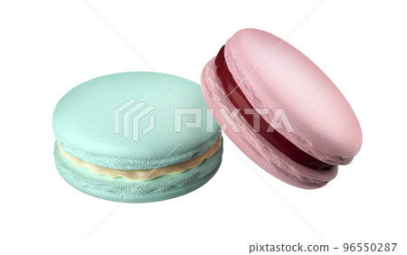 Two french macarons 96550287