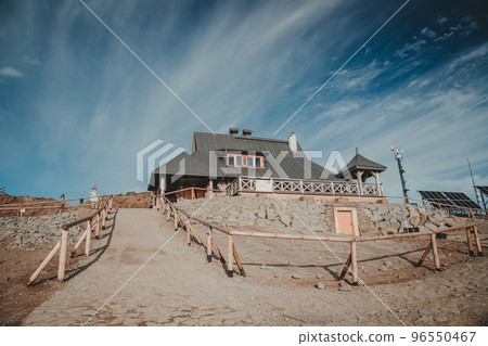 New "Chatka Puchatka" mountain shelter in Bieszczady mountains, Poland 96550467