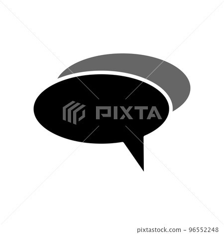 Illustration Vector Graphic of Bubble Speech icon 96552248