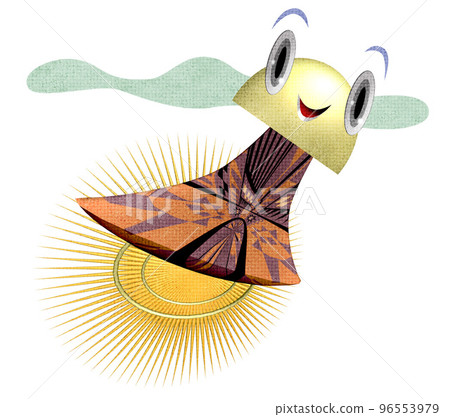 充滿異國情調的有趣人物插畫 96553979