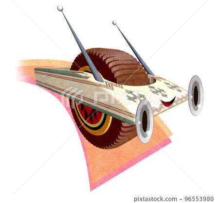 充滿異國情調的有趣人物插畫 96553980