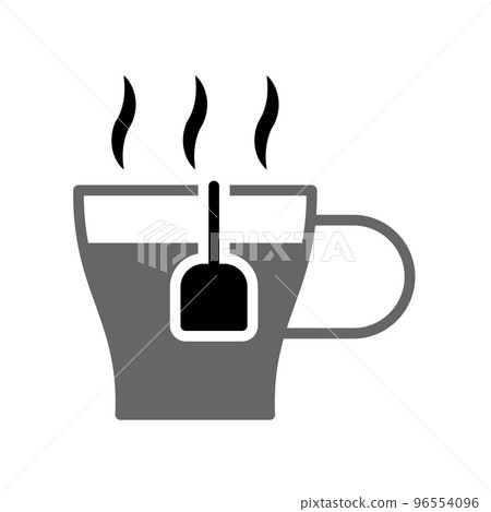 Illustration Vector Graphic of Cup of Tea Icon Design Illustration Vector Graphic of Cup of Tea Icon Design 96554096
