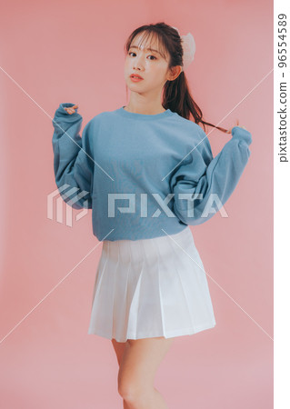 korean style young woman photo korean style young woman photo 96554589
