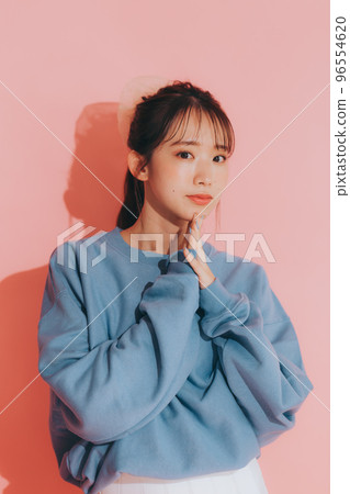korean style young woman photo korean style young woman photo 96554620