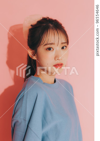 korean style young woman photo korean style young woman photo 96554646