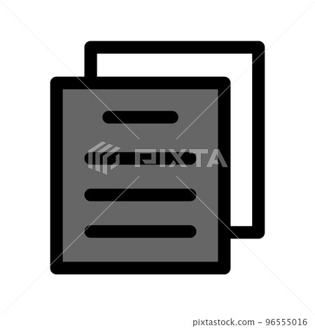 Illustration Vector Graphic of Document Icon Design Illustration Vector Graphic of Document Icon Design 96555016