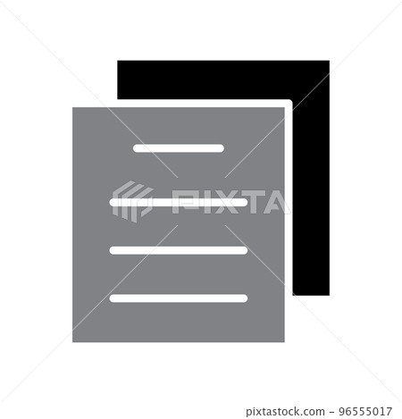 Illustration Vector Graphic of Document Icon Design Illustration Vector Graphic of Document Icon Design 96555017