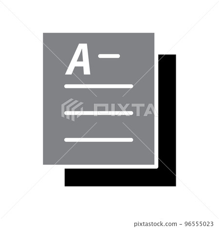 Illustration Vector Graphic of Document Icon Design 96555023