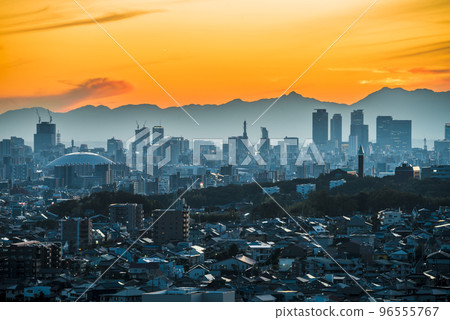 《Aichi Prefecture》Nagoya Sunset Sky from Skyward Asahi Observatory 96555767