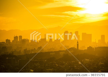 《Aichi Prefecture》Nagoya Sunset Sky from Skyward Asahi Observatory 96555791