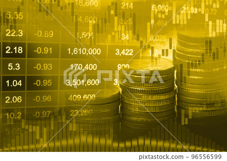 Stock market investment trading financial, coin and Russia flag or Forex for analyze profit finance business trend data background. Stock market investment trading financial, coin and Russia flag or Forex for analyze profit finance business trend data background. 96556599