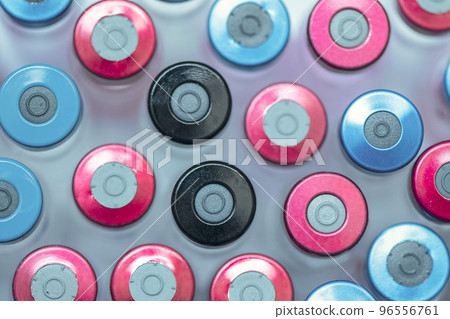 Vials of medicine or vaccine. medicine or vaccine test immunization and vaccination concept. Healthcare and medicine 96556761