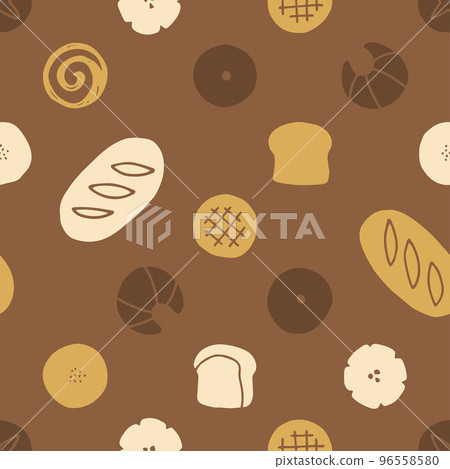 Various bread pattern materials Various bread pattern materials 96558580