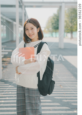 female college student, College Student, college student 96562109