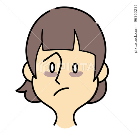 短波波頭女性的皮膚問題 短波波頭女性的皮膚問題 96563255