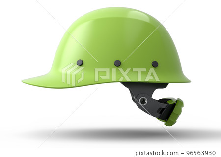 Green safety helmet or hard cap isolated on white background Green safety helmet or hard cap isolated on white background 96563930