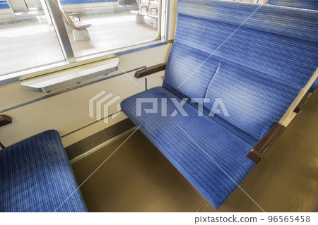 Title Seibu Chichibu Line Seibu Railway Train Inside Seat Okuchichibu Local Train Local Train Local Train Local Train Hidaka City 96565458