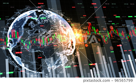 Business data hologram graph chart stock exchange finance investment, Global finance business investment strategy competition, Investment security data analytics technology abstract background. 3D Business data hologram graph chart stock exchange finance investment, Global finance business investment strategy competition, Investment security data analytics technology abstract background. 3D 96565799