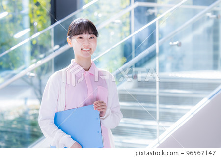 Nursing caregiver's portrait photography cooperation "LINK FOREST" 96567147