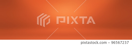 Abstract Orange background layout design,studio,room, web template ,Business report with smooth circle gradient color. 96567237