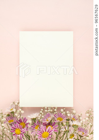 flowers and card mock-up flowers and card mock-up 96567629