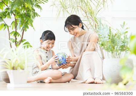 親子地球環境形象 96568300